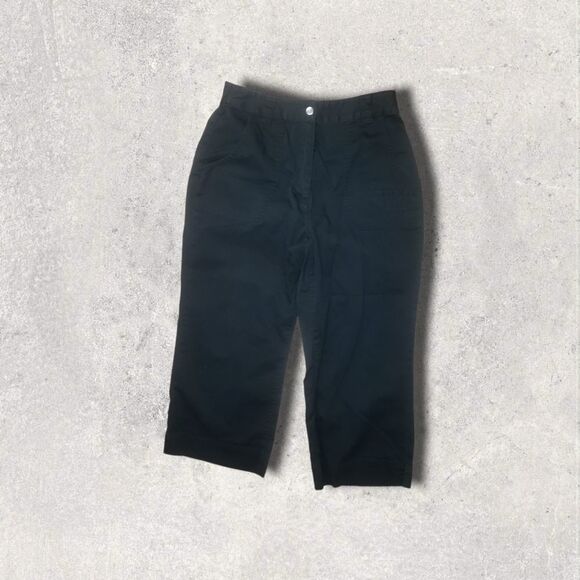 Chico's black capri pants Size 0 - Picture 1 of 5